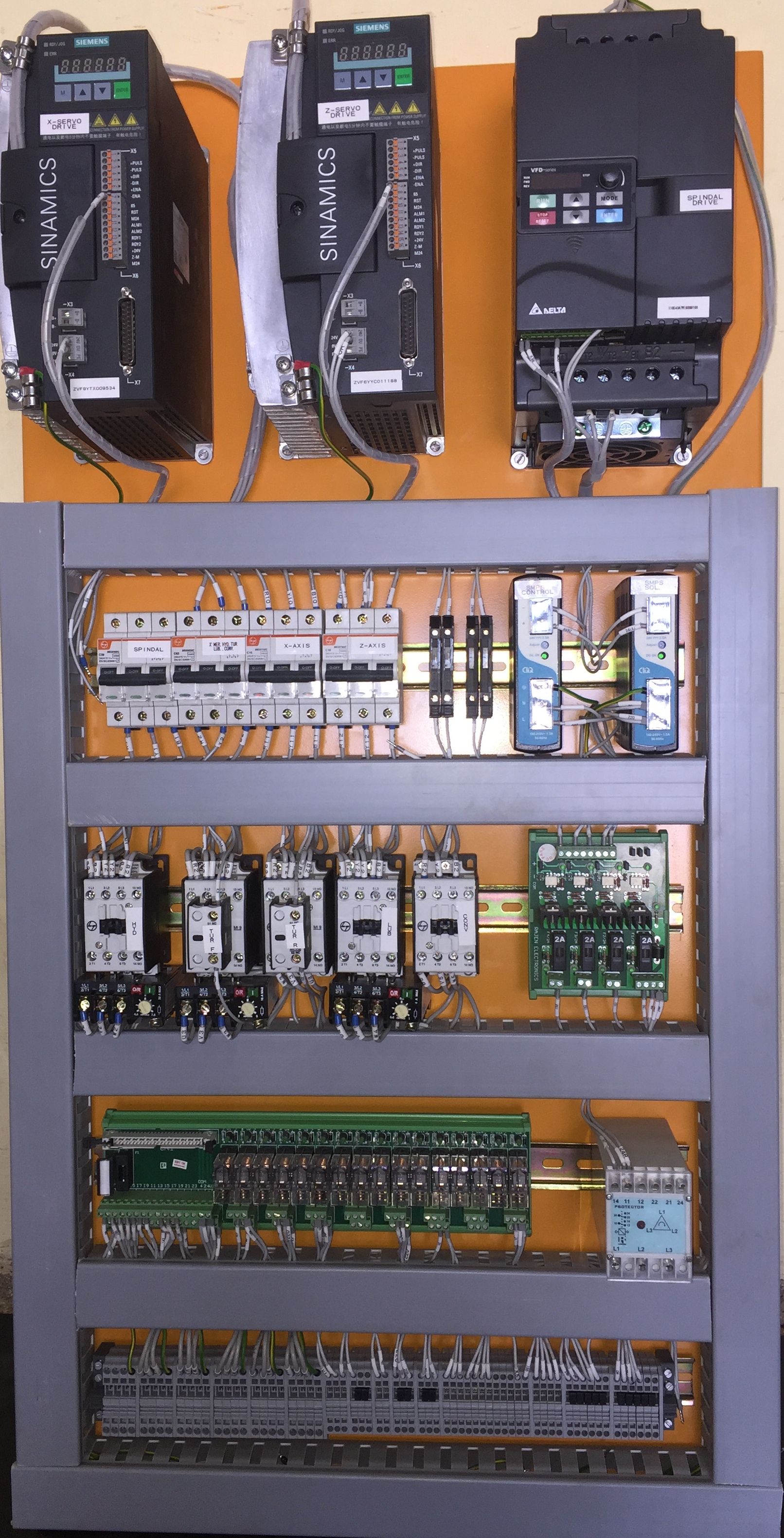 Panel For VTL Machine